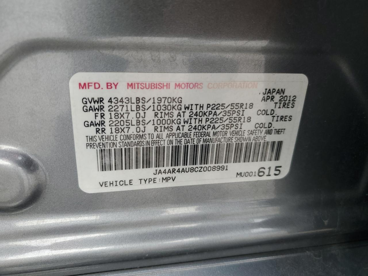 Mitsubishi Outlander Se Image 2