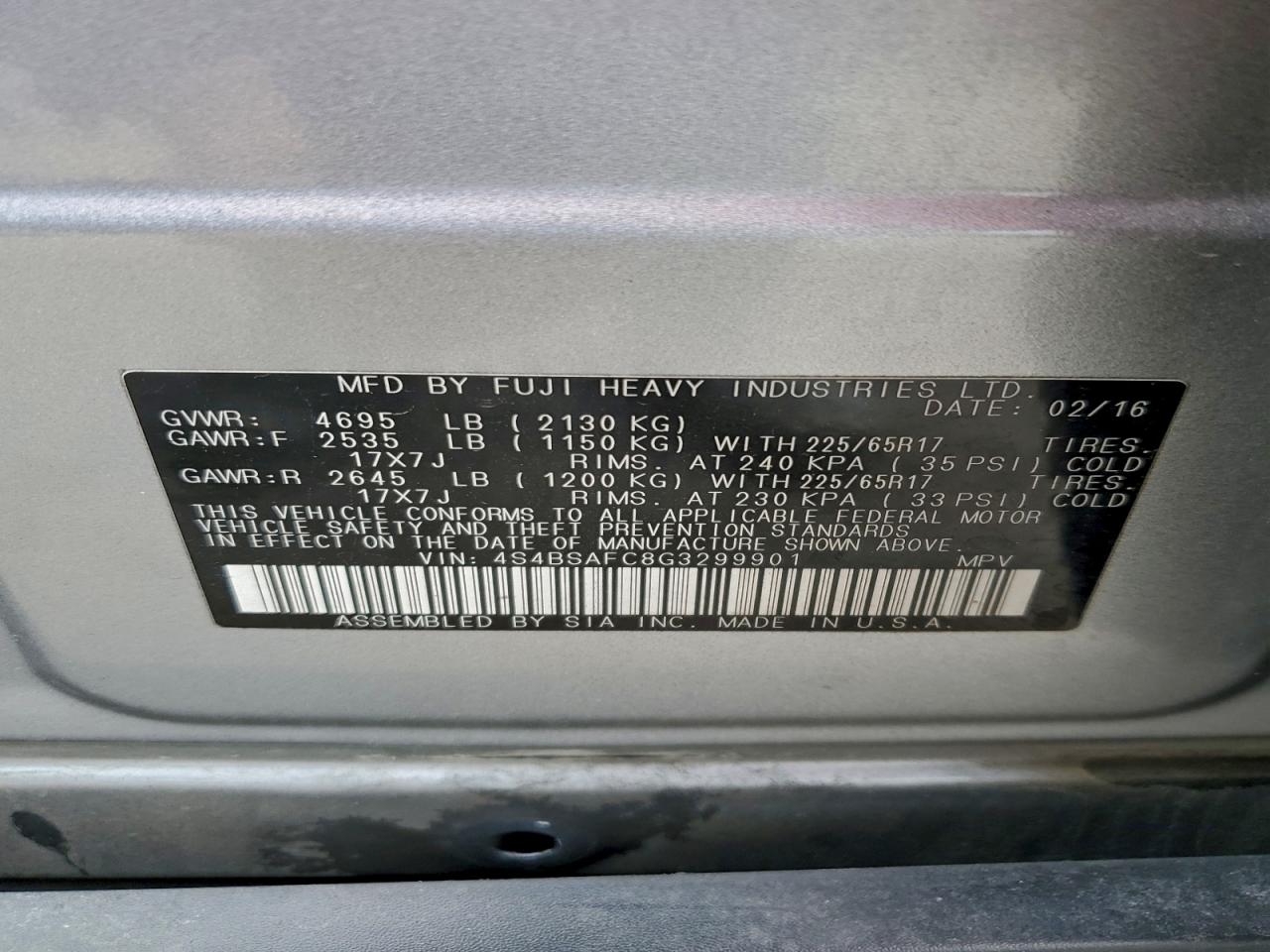 Subaru Outback 2.5i Premium Image 11