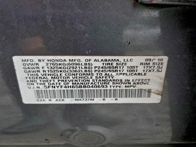 Honda Pilot Exl Image 2