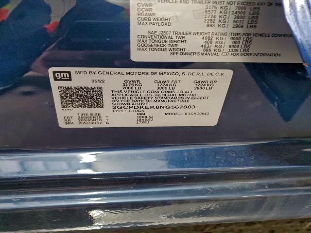 Chevrolet Silverado K1500 Lt-l Image 7