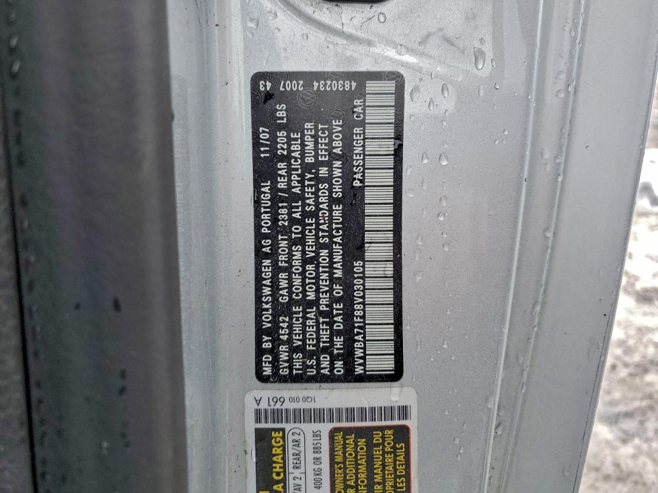 Volkswagen Eos Turbo Image 13