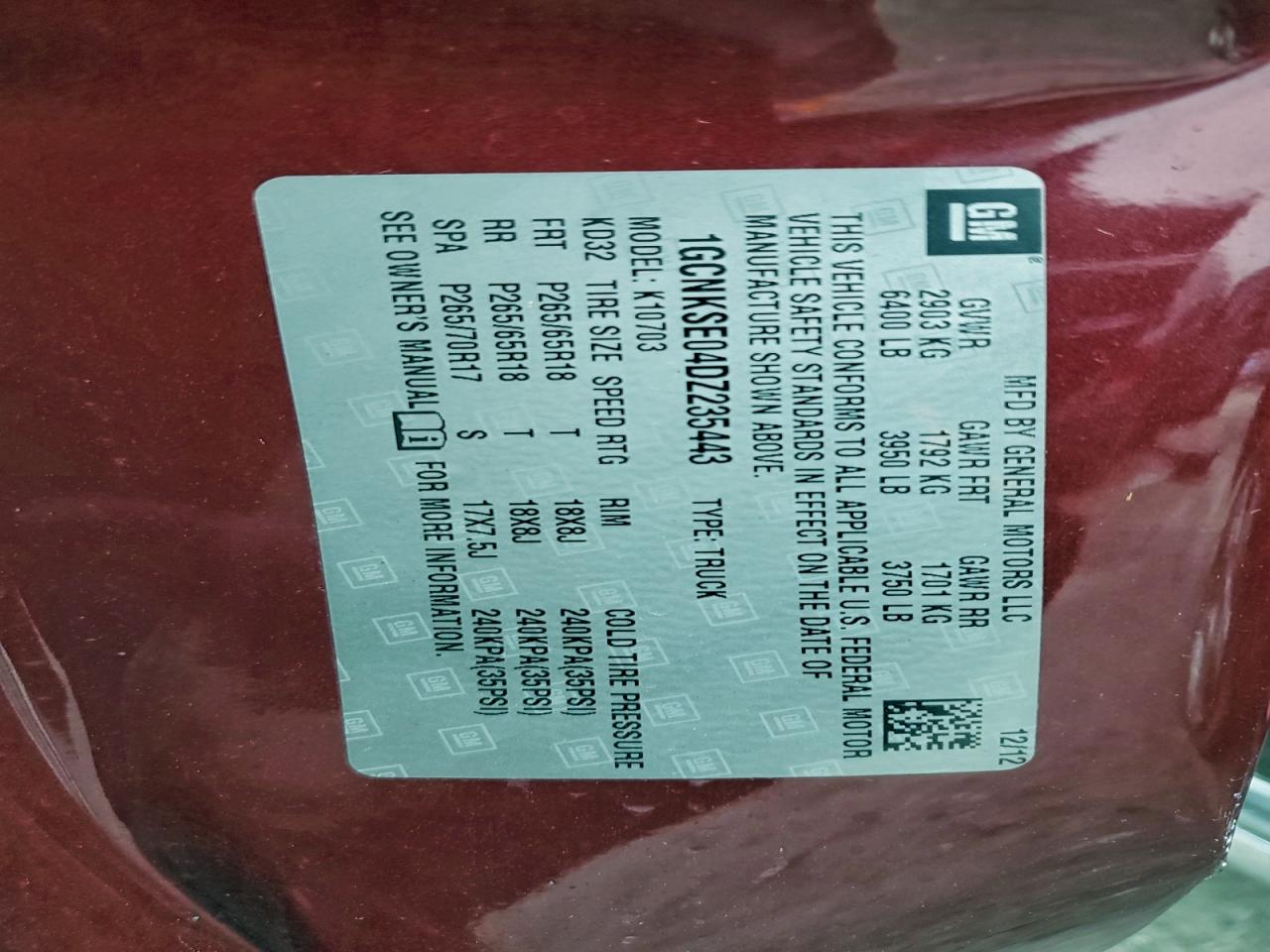 Chevrolet Silverado K1500 Lt Image 10