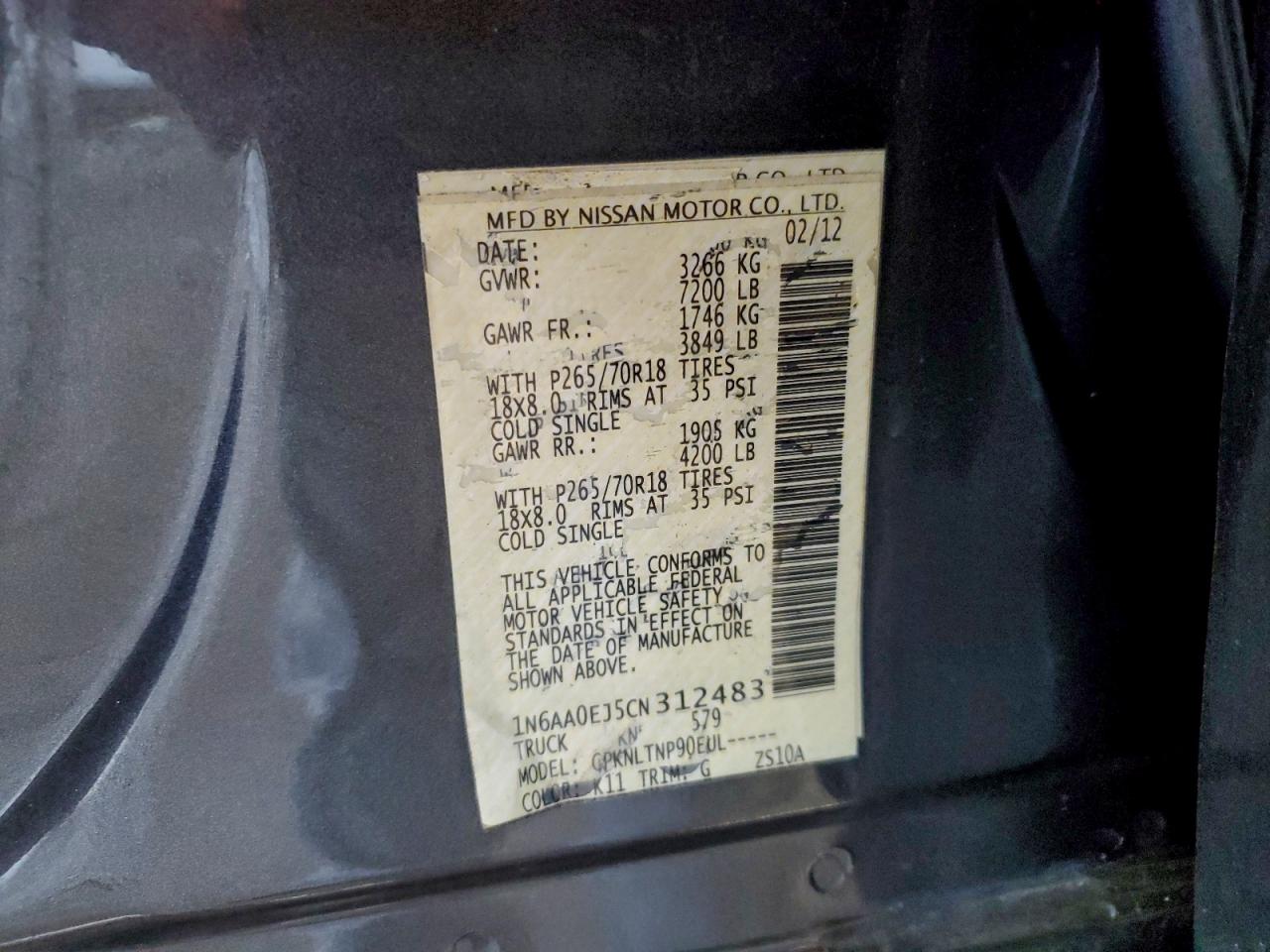 Nissan Titan S Image 7