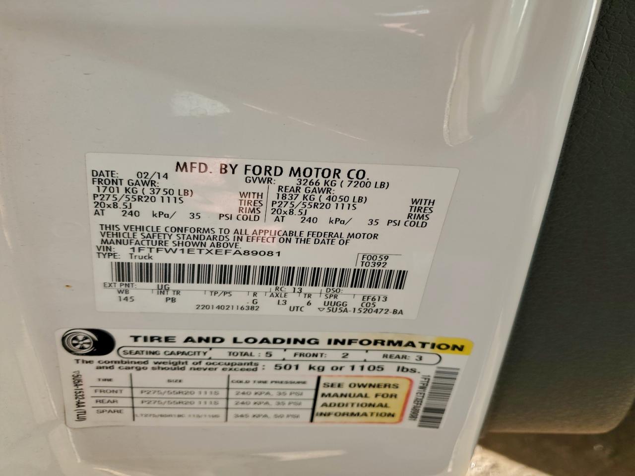 Ford F-150 Supercrew Image 13