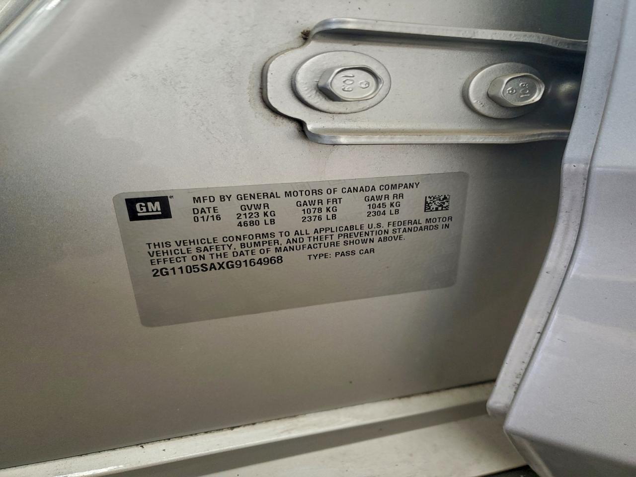 Chevrolet Impala Lt Image 11