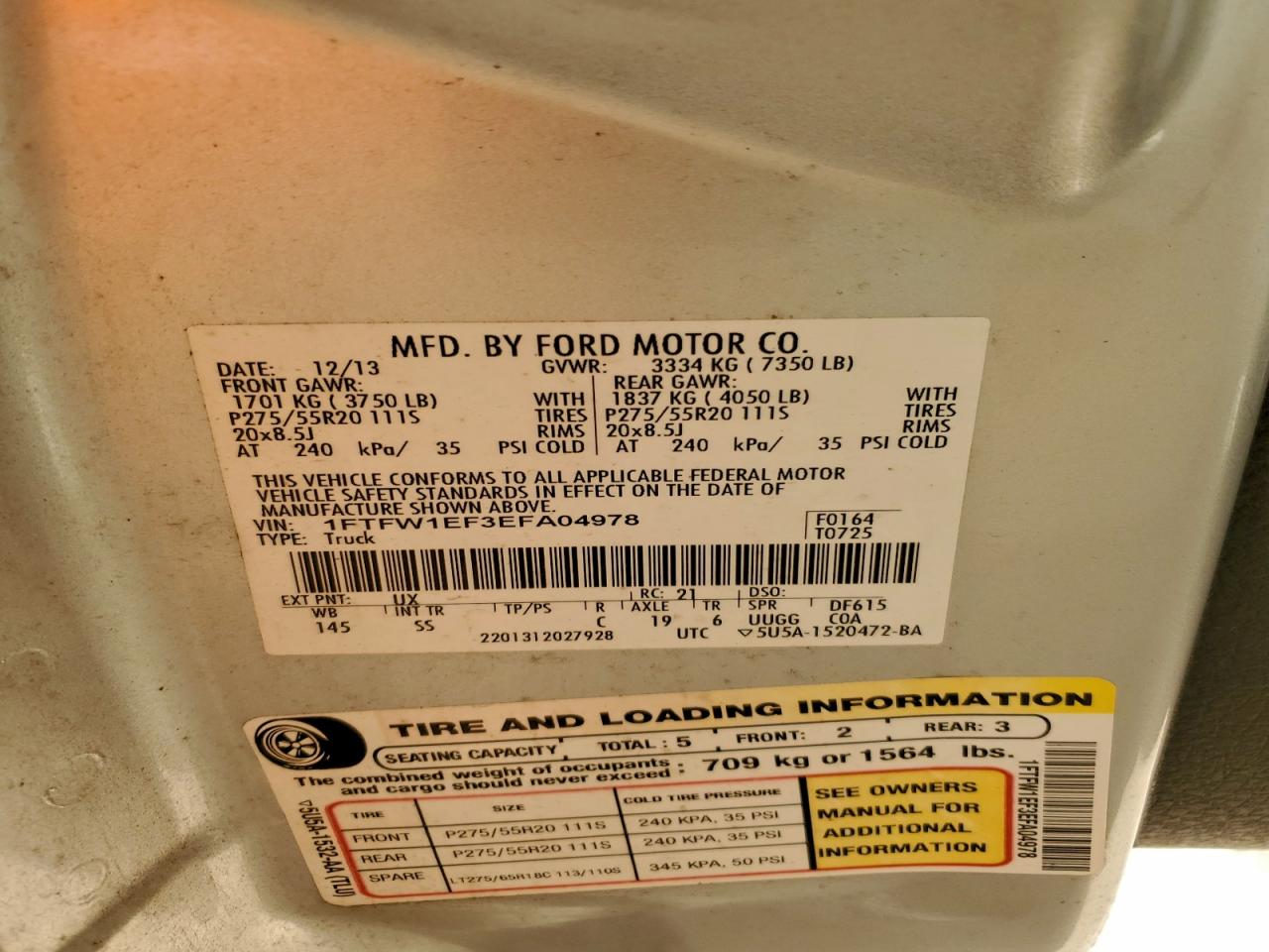 Ford F-150 Supercrew Image 6