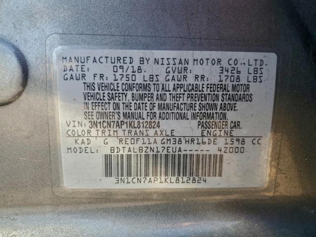 Nissan Versa S Image 9