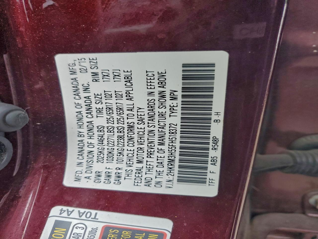 Honda Crv Ex Image 14