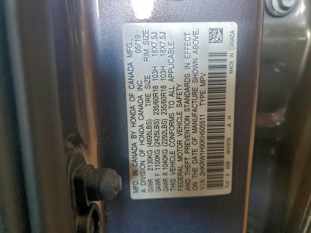 Honda Crv Touring Image 11