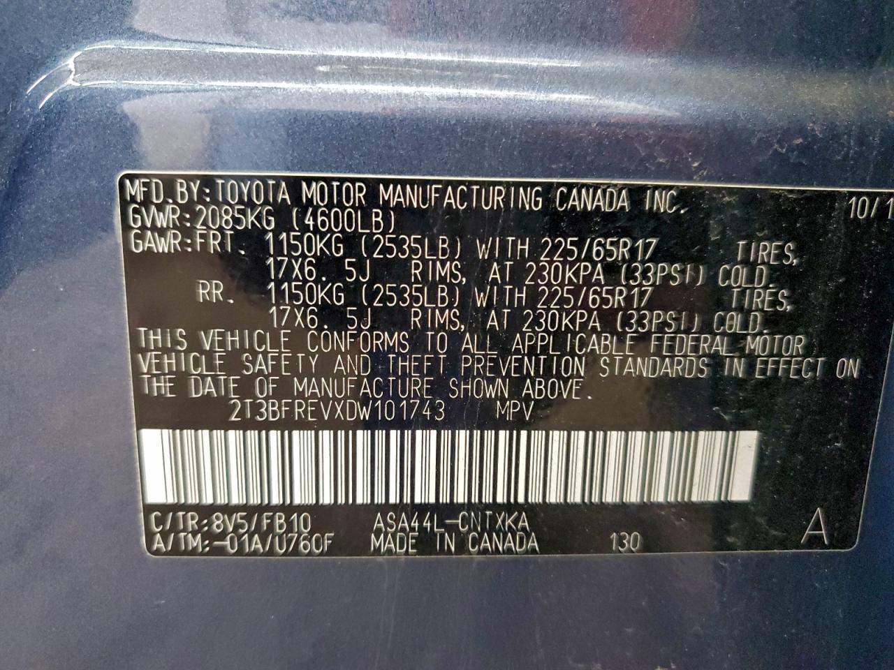 Toyota RAV4 Le Image 9