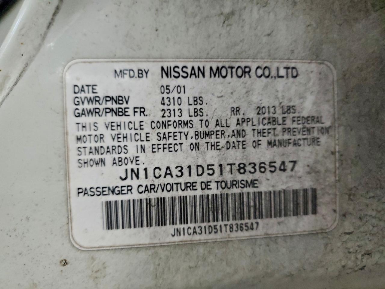 Nissan Maxima Gxe Image 11