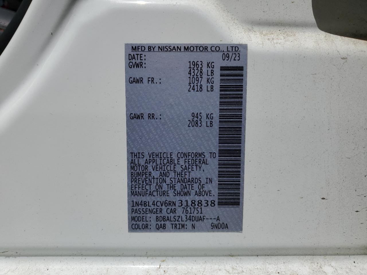 Nissan Altima Sr Image 11