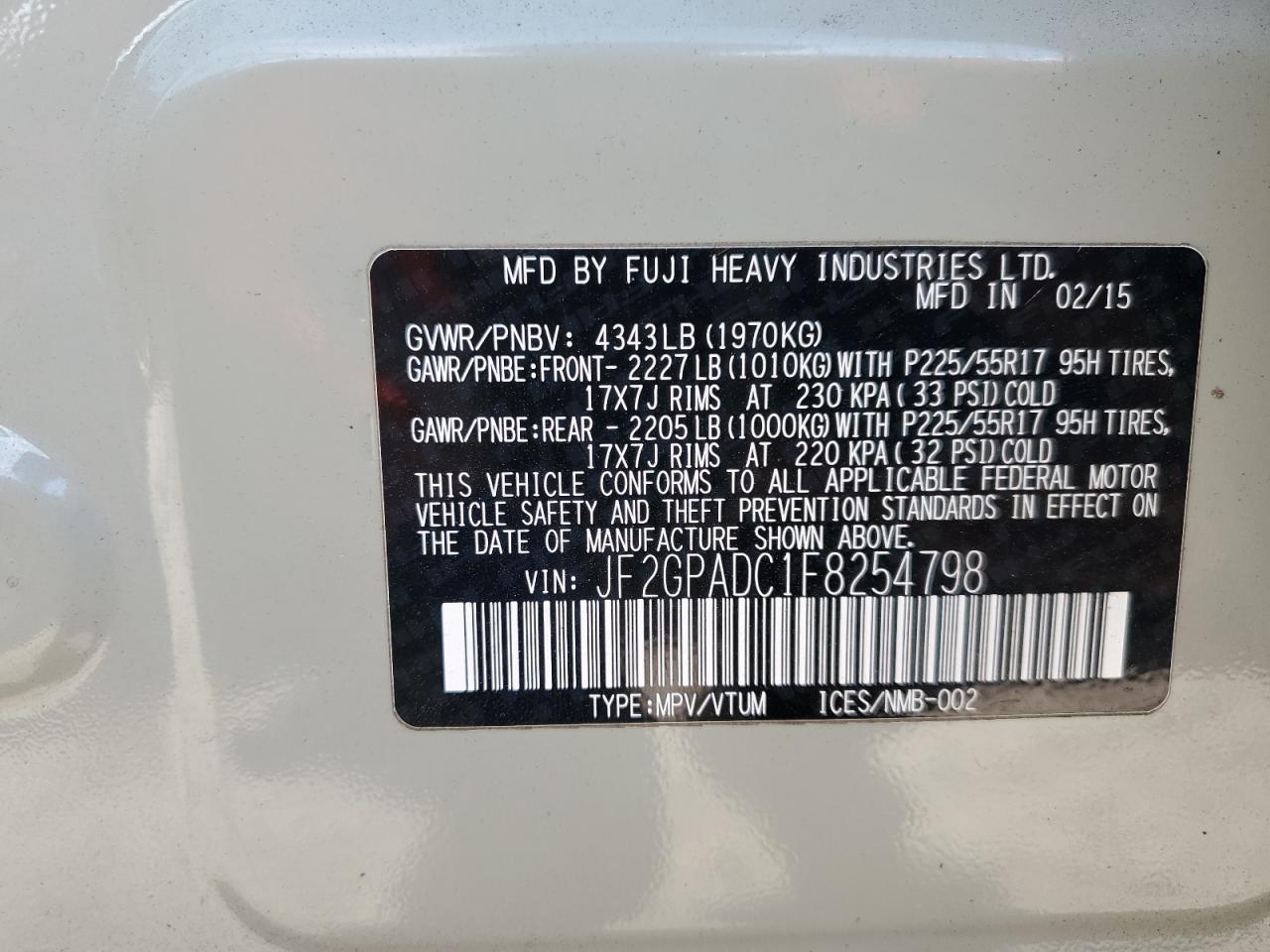 Subaru Xv 2.0 Premium Image 8