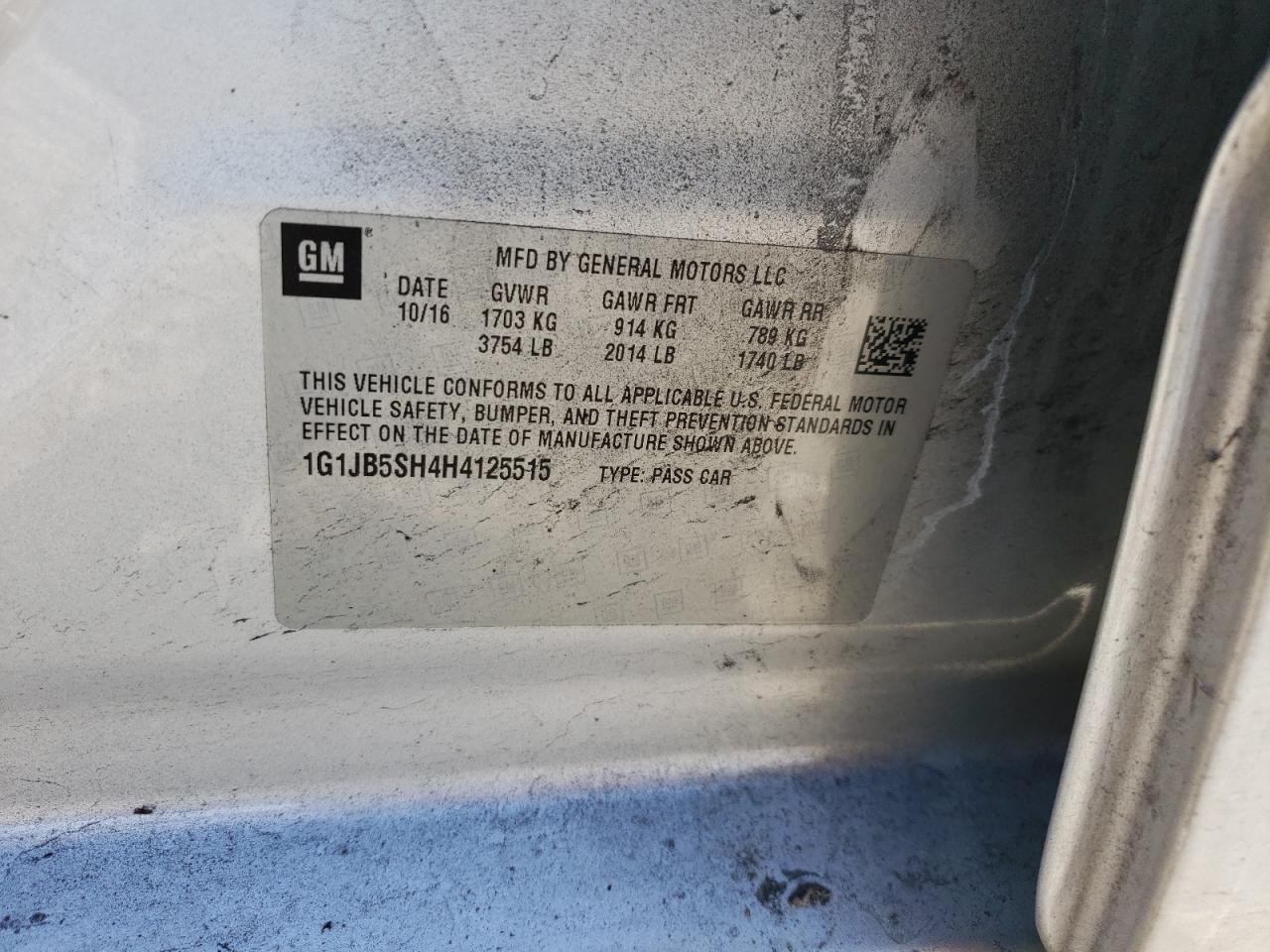 Chevrolet Sonic Ls Image 7