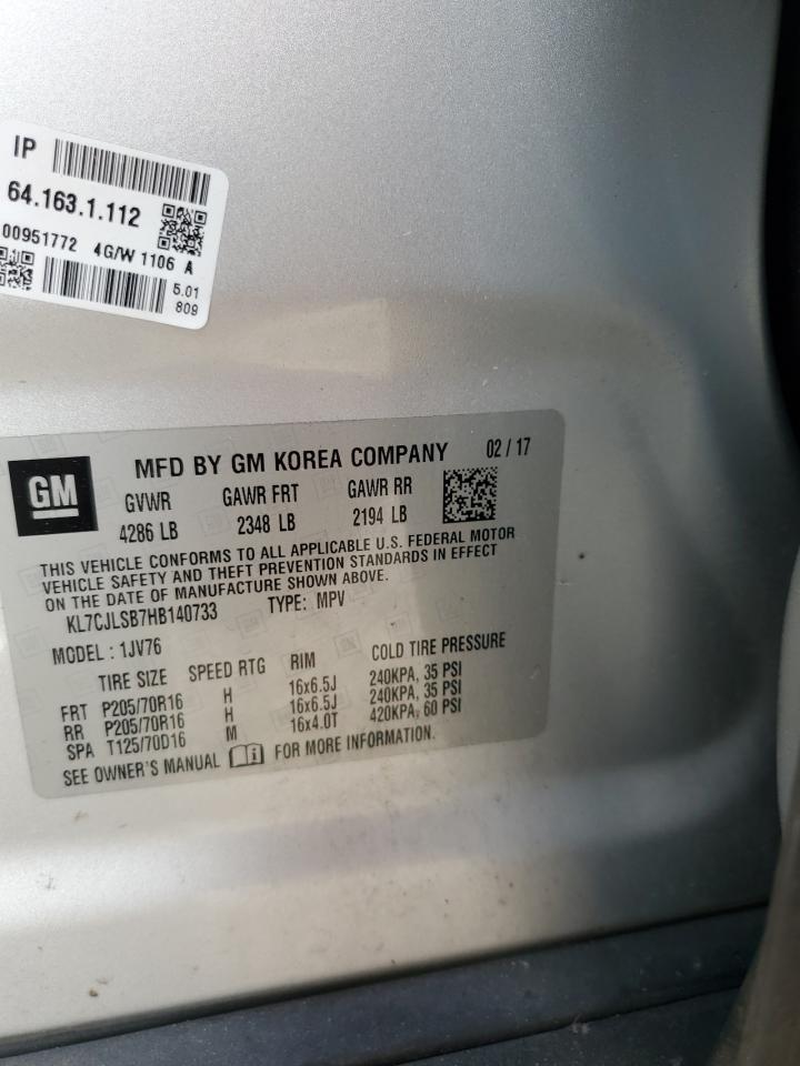 Chevrolet Trax 1lt Image 11