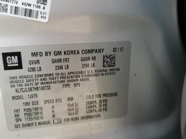 Chevrolet Trax 1lt Image 11