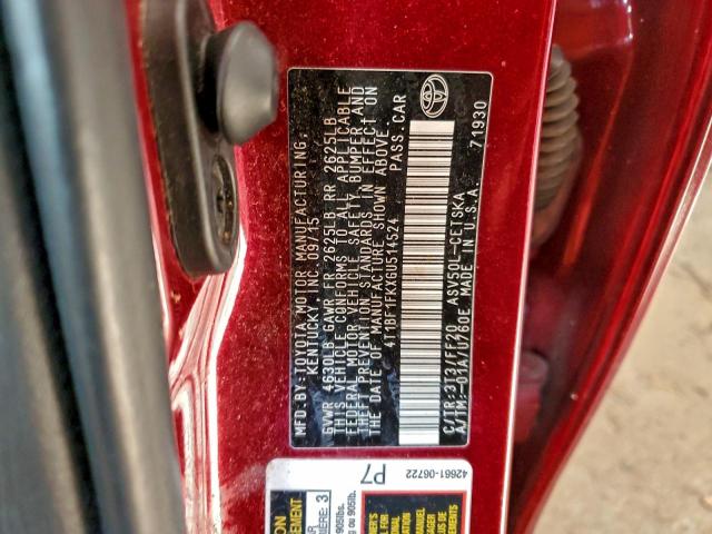 Toyota Camry Le Image 5