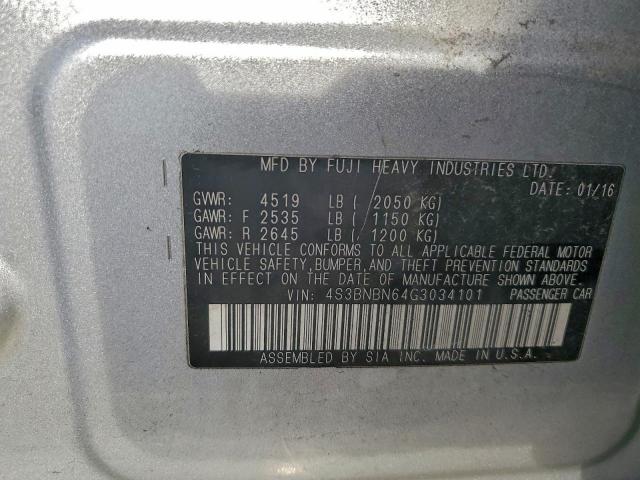 Subaru Legacy 2.5i Limited Image 10