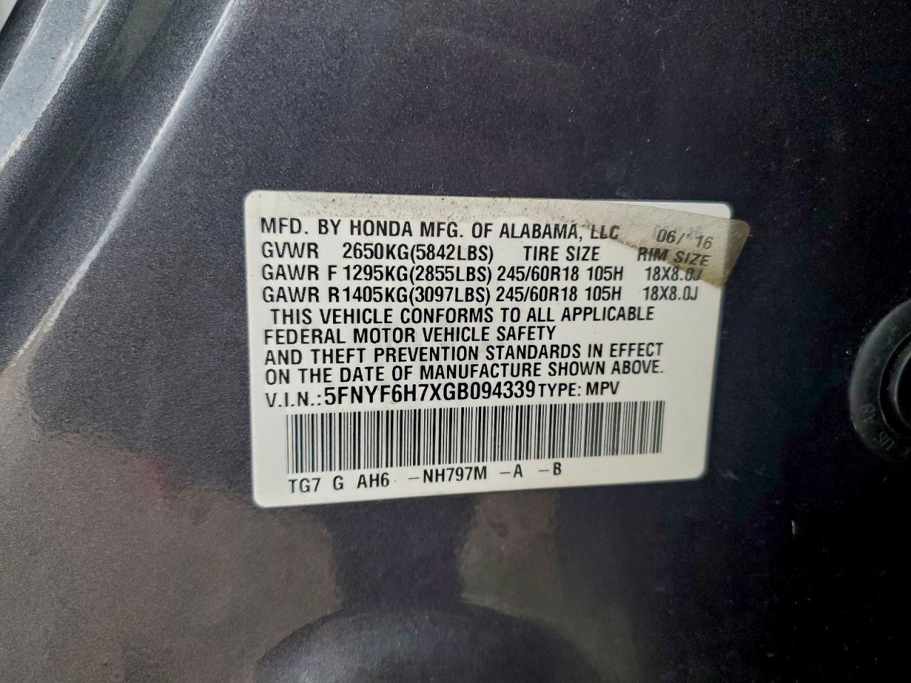 Honda Pilot Exln Image 9