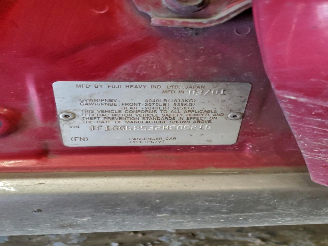 Subaru Impreza Outback Sport Image 13