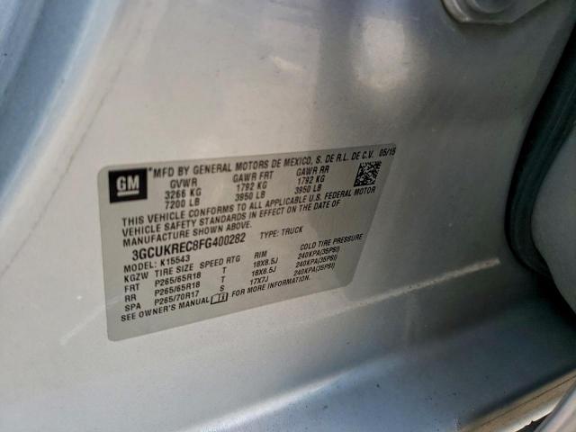 Chevrolet Silverado K1500 Lt Image 10