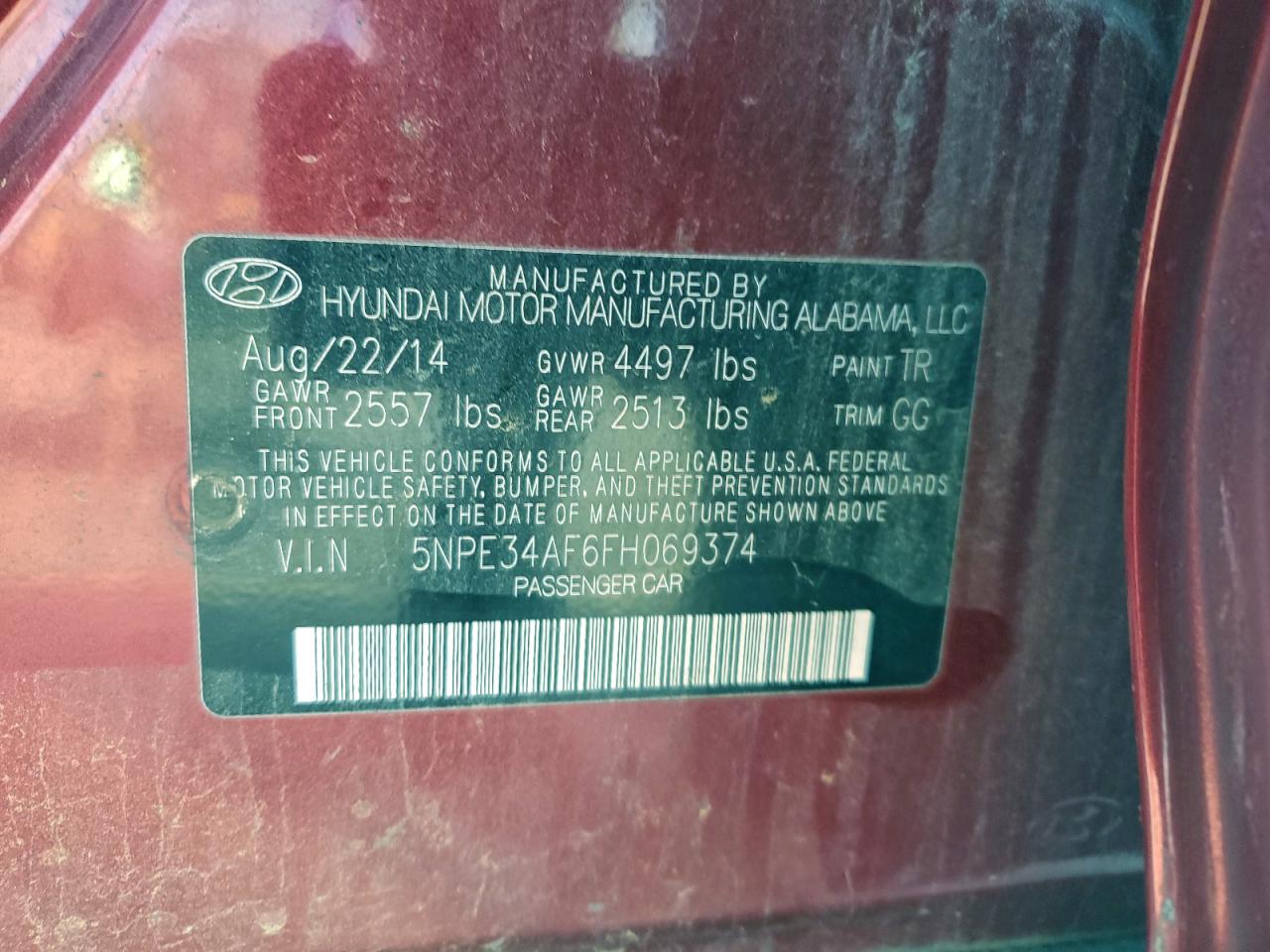 Hyundai SONATA Sport Image 8