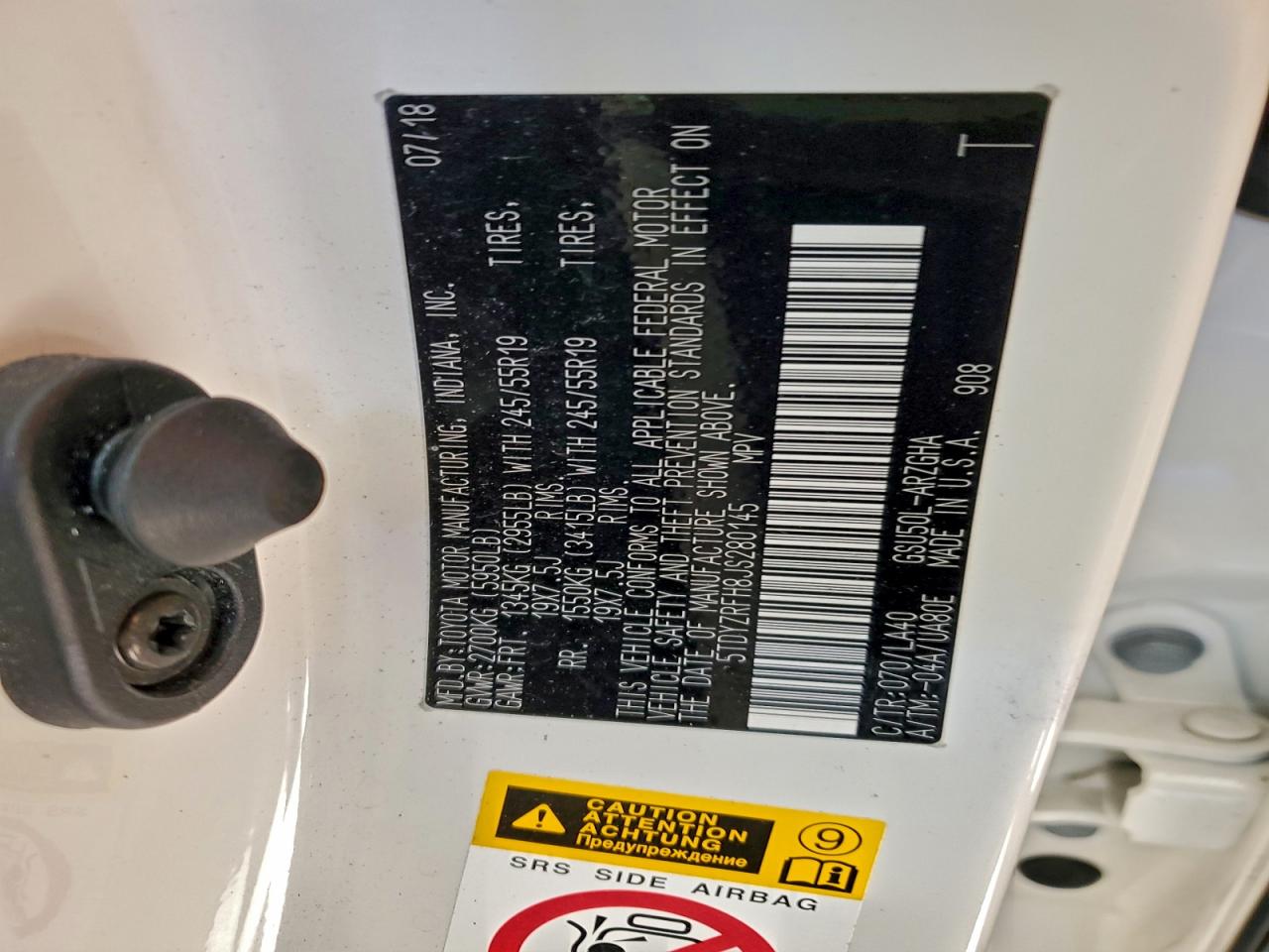 Toyota Highlander Limited Image 8