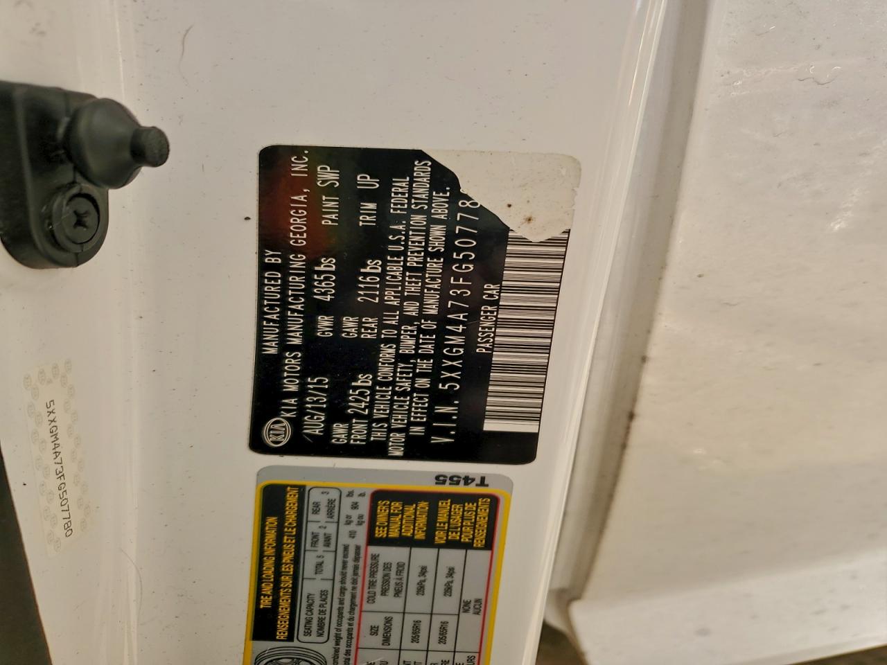 Kia Optima Lx Image 11