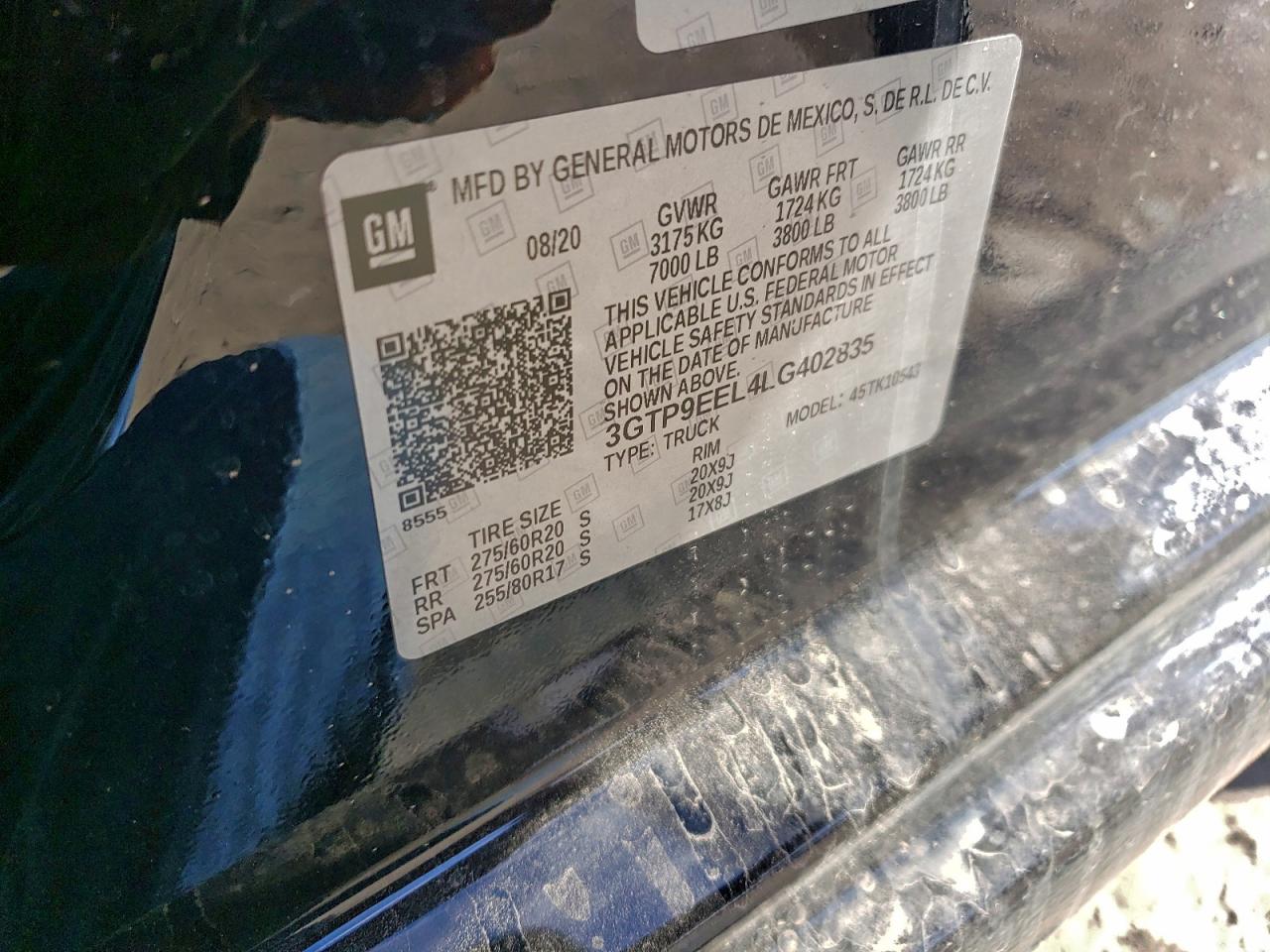 GMC Sierra K1500 At4 Image 8