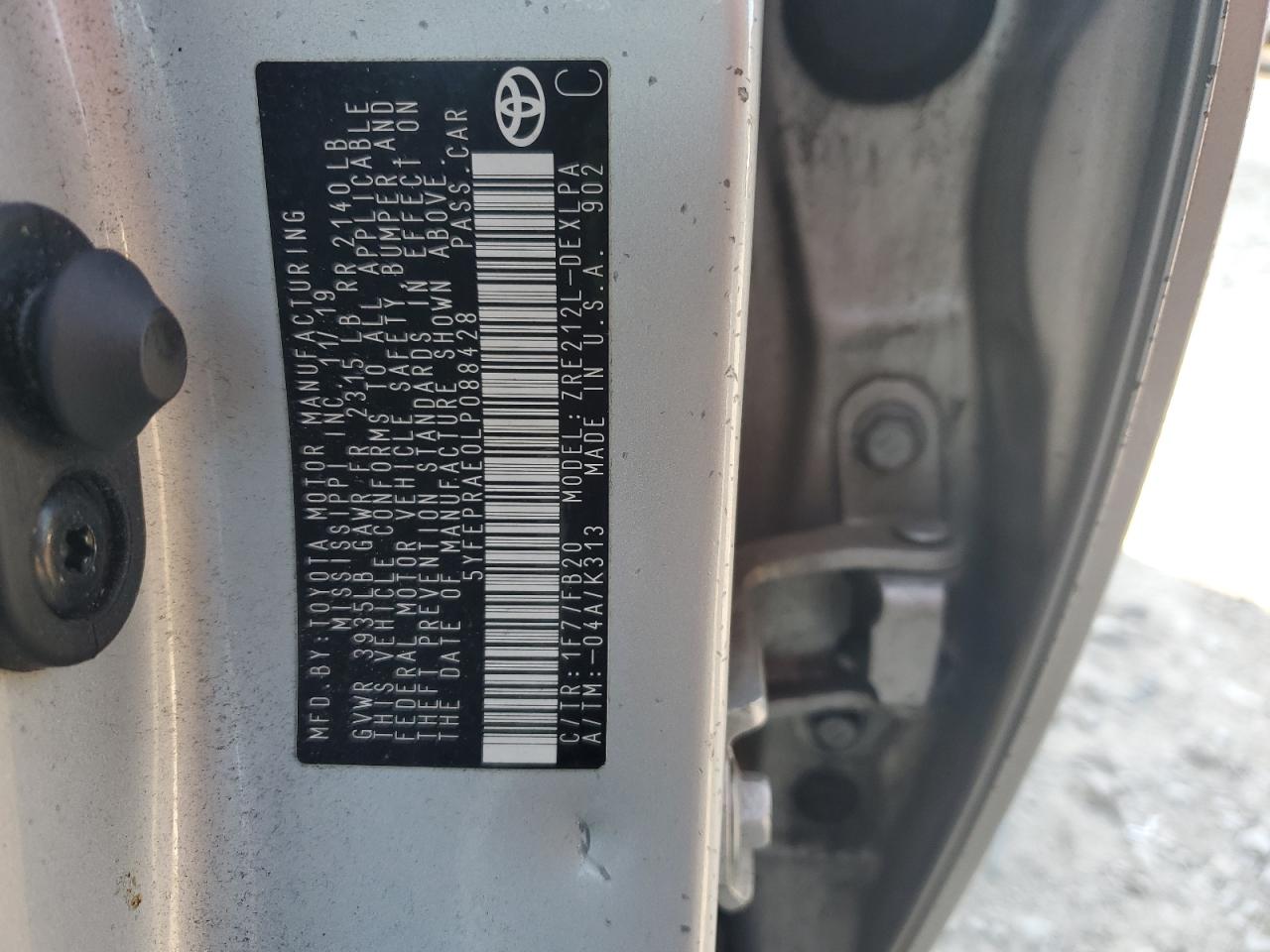 Toyota Corolla Le Image 4