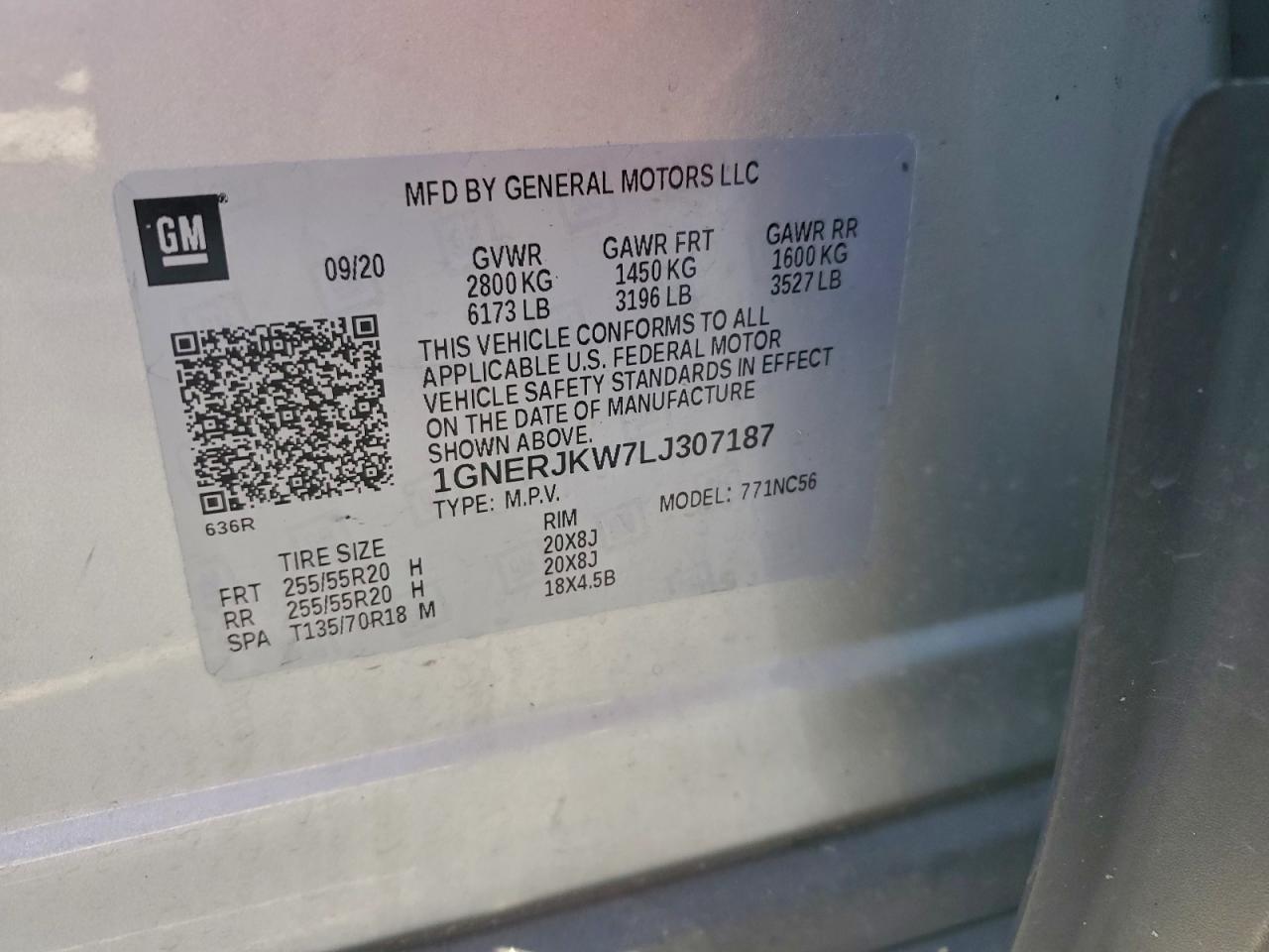 Chevrolet Traverse Rs Image 9