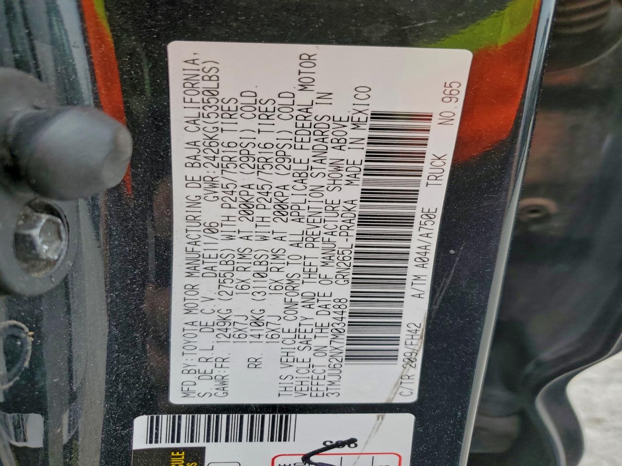 Toyota Tacoma Double Cab Prerunner Image 13