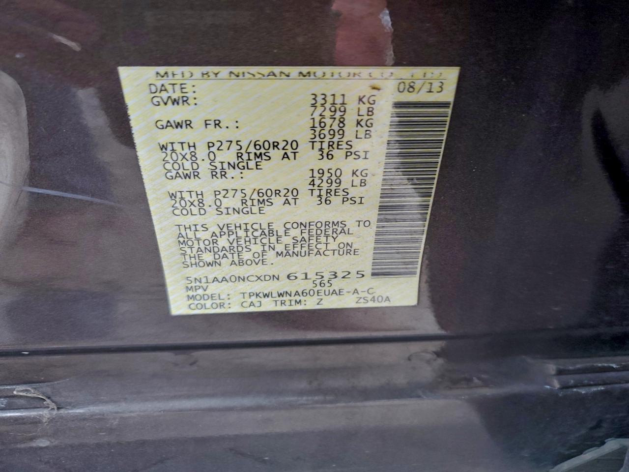 Nissan Armada Sv Image 11