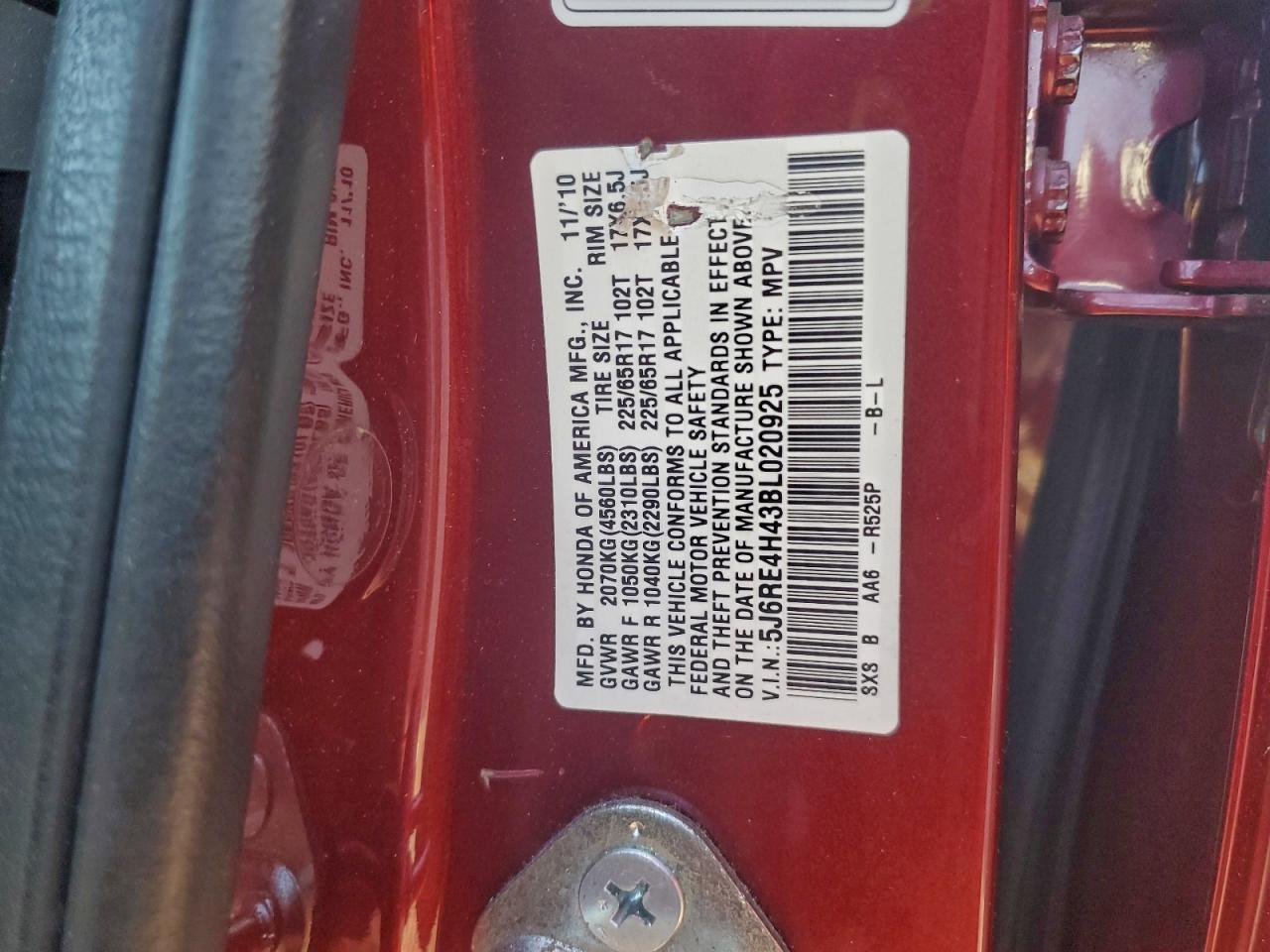 Honda Crv Se Image 8