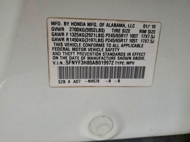 Honda Pilot Touring Image 9