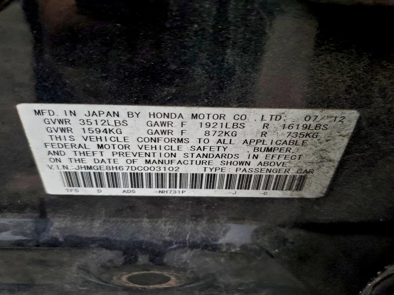 Honda Fit Sport Image 7