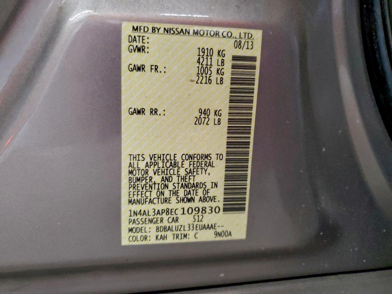 Nissan Altima 2.5 Image 10