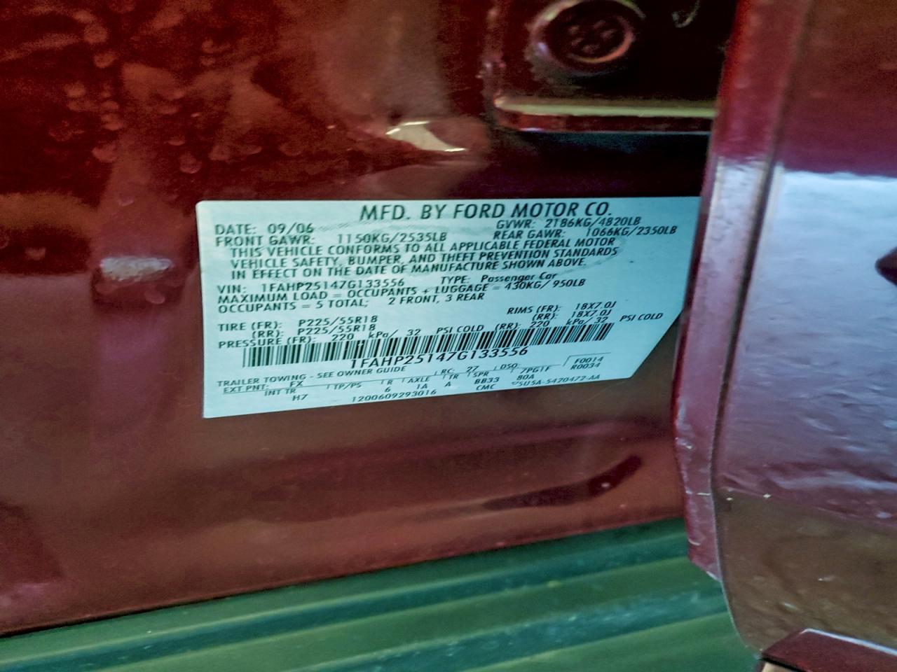 Ford 500 Limited Image 4