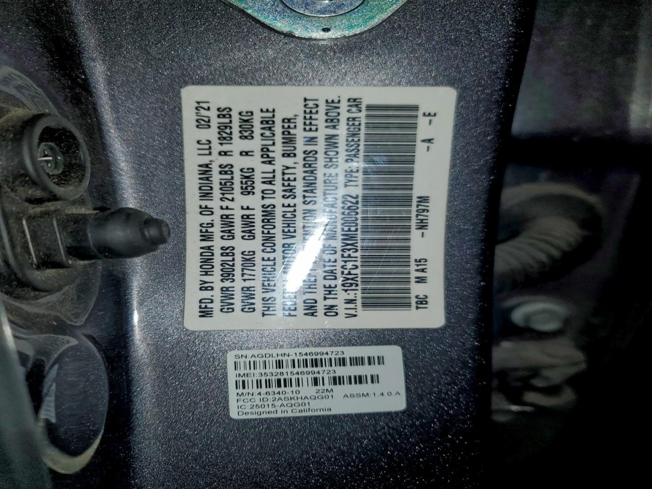 Honda Civic Ex Image 9