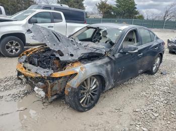  Salvage INFINITI Q50