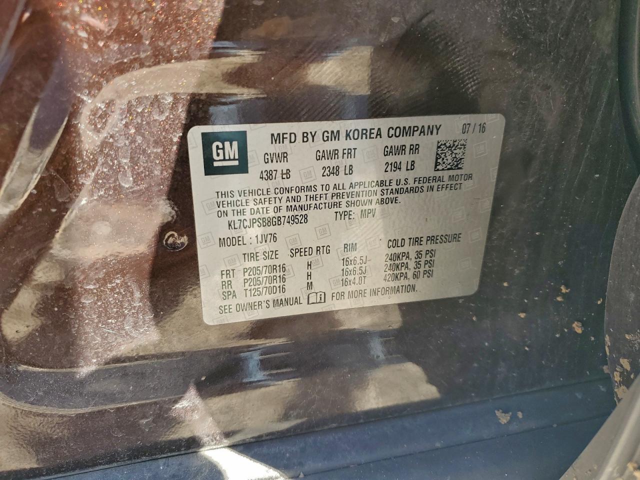 Chevrolet Trax 1lt Image 10