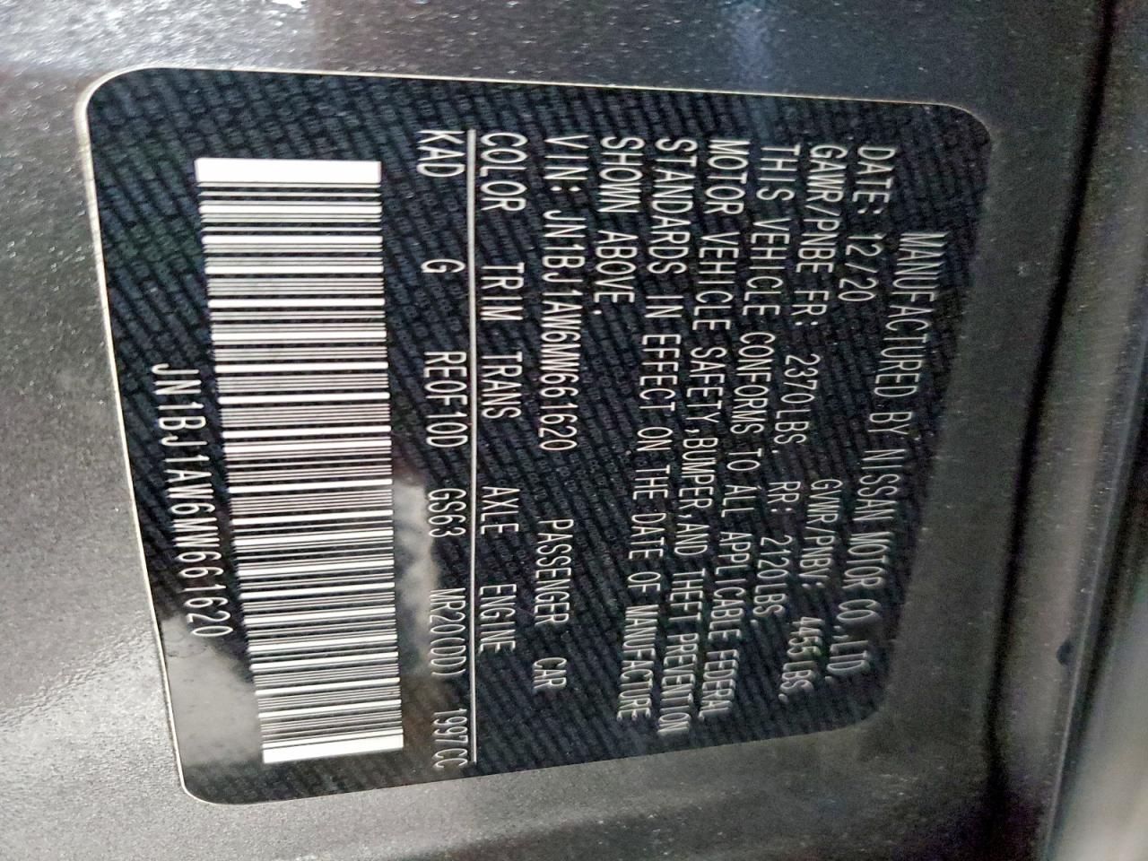 Nissan Rogue S Image 12