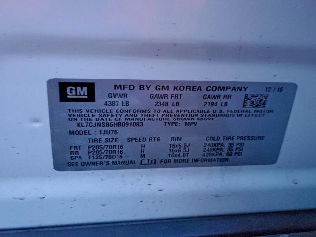 Chevrolet Trax Ls Image 11