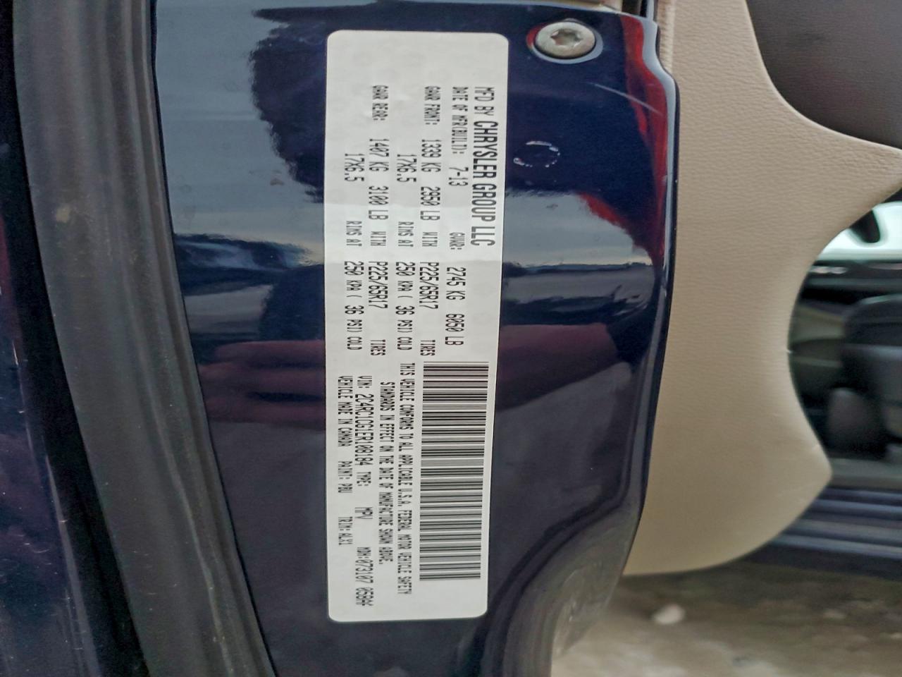 Chrysler Minivan Touring L Image 8