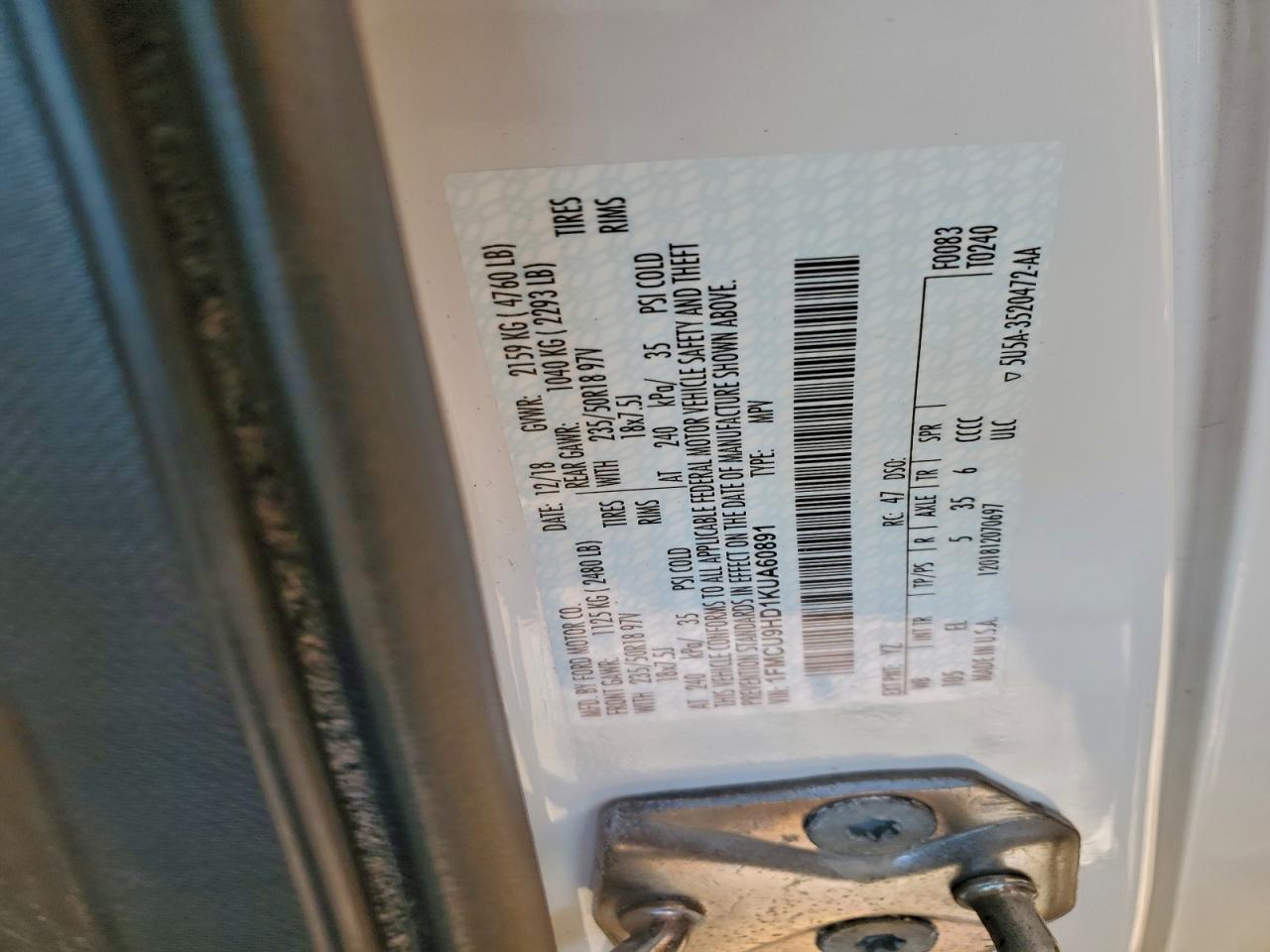 Ford Escape Sel Image 12