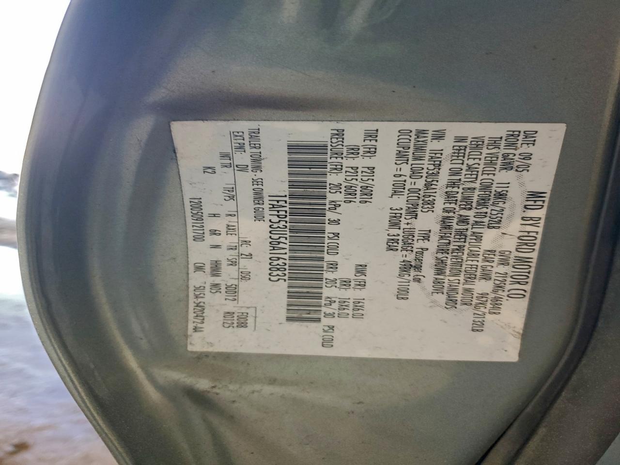 Ford Taurus Se Image 11