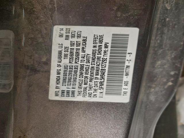 Honda Odyssey Touring Image 12