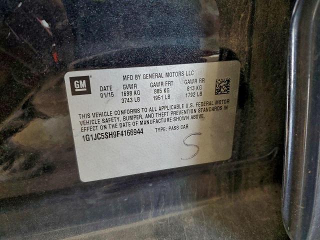 Chevrolet Sonic Lt Image 9