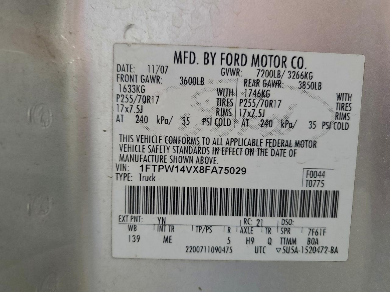 Ford F-150 Supercrew Image 9