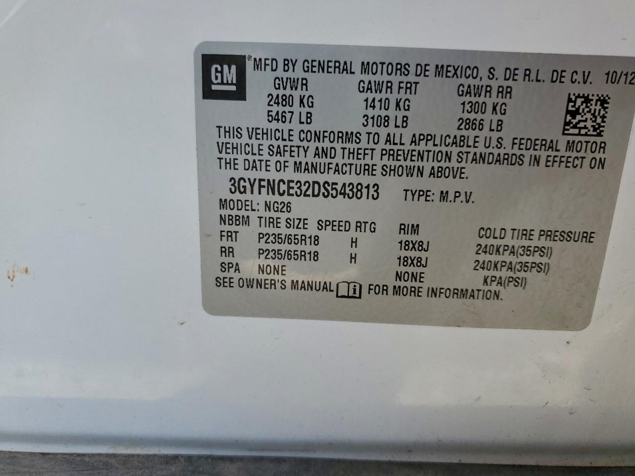 Cadillac SRX Luxury Collection Image 13